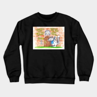 Die drei kleinen Geißlein Geburtstagskarte Crewneck Sweatshirt